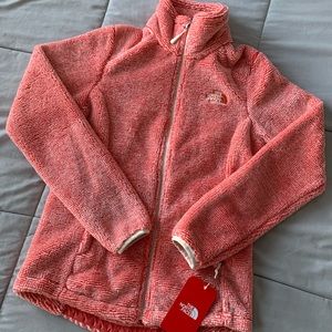 NWT The North Face XS Fleece Jacket Zip Up Pink